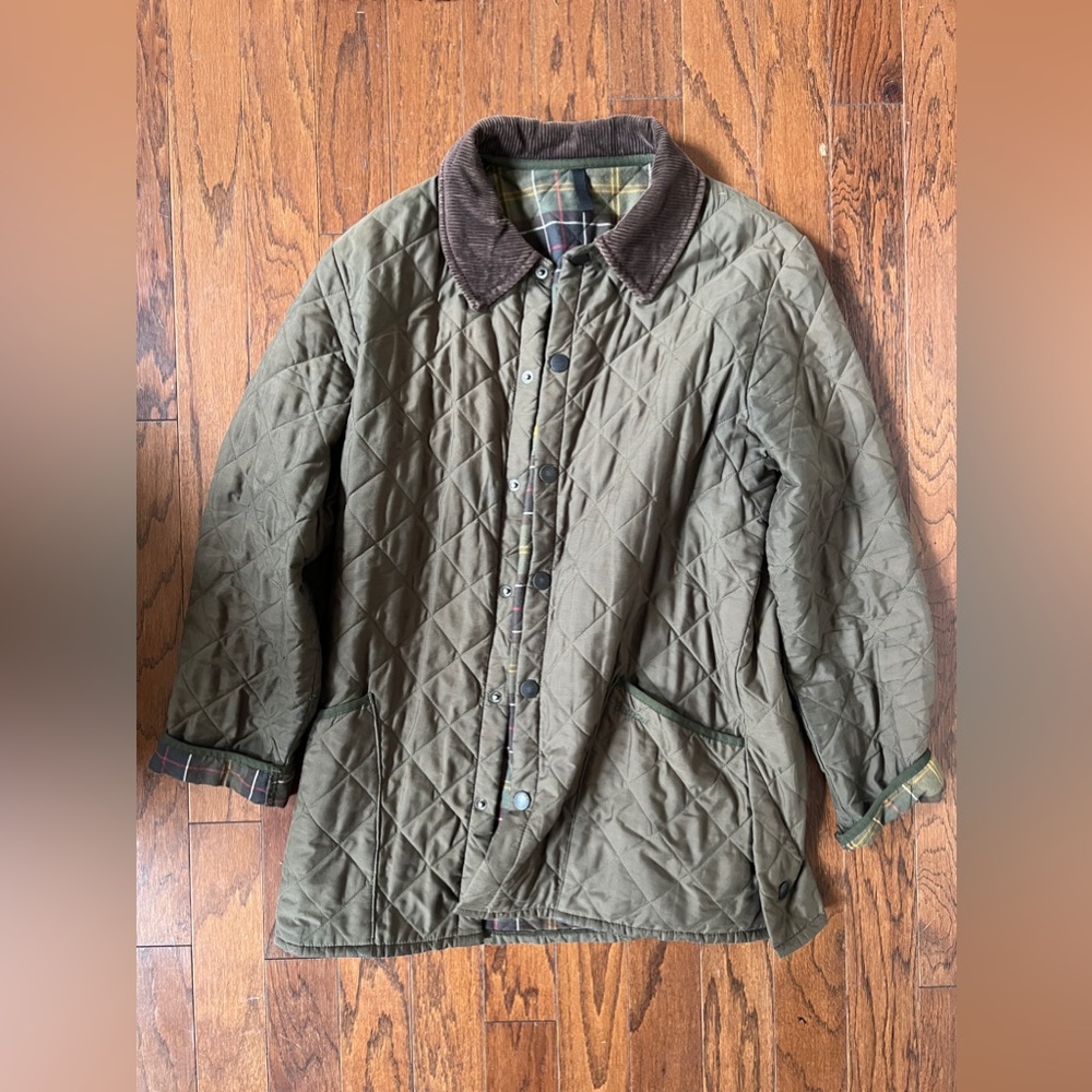 Barbour Quilted Long Coat